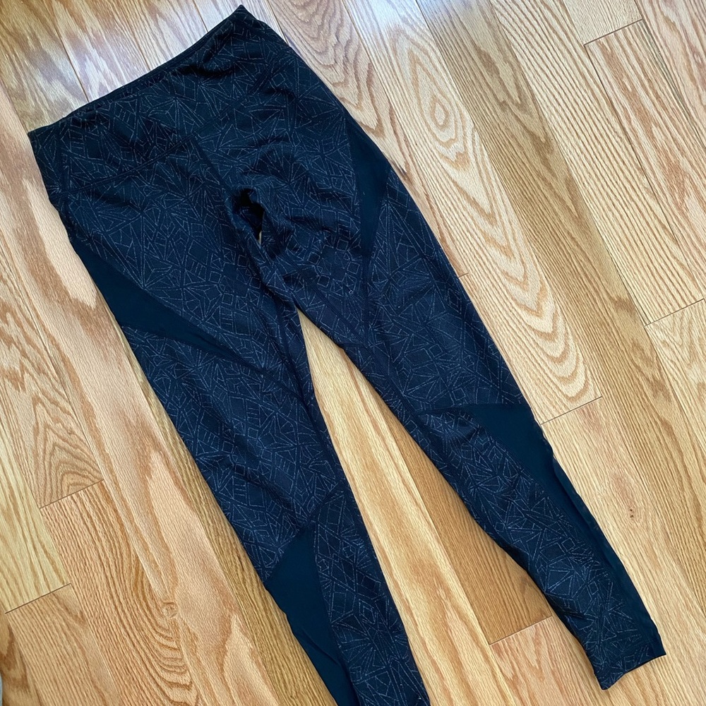 Zella Mesh Detail Leggings